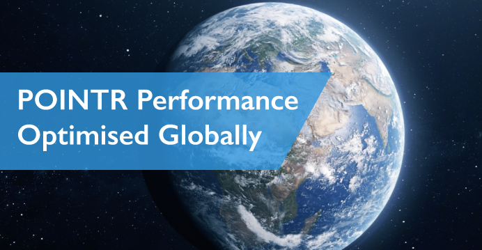POINTR remote collaboration performance now optimised globally!